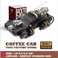 New High-Tech Future Cars Building Blocks Model Science Fiction Vehicle Bricks 2 In 1 Racing Children Toys Adult Kids Gifts