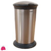 Original Leifheit Hausrein Swing Dustbin Metallic Body With Fiber Plastic Cap