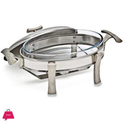 Paramount Series Food Warmer 3 Liter Silver &Amp; Gold