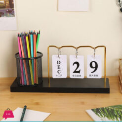 Pencil Holder with Calendar