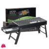 Portable BBQ Grill Charcoal Stainless Steel Foldable Barbecue Tool Kits for Camping Picnic Outdoor Garden Party