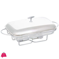 Priminox Rectangle Food Warmer Dish 2 Liter silver