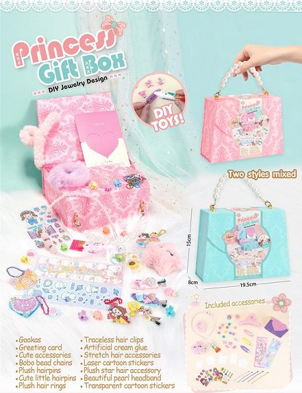 Princess Gift Box Diy Jewelry Design