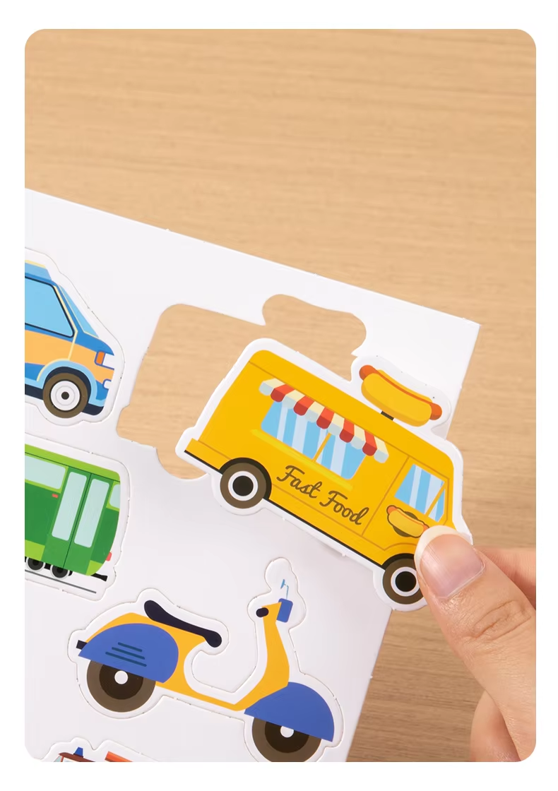 Quiet Book Water Painting Album Creativity Diy Animal &Amp; Traffic Drawing Book Educational Toys For Kids