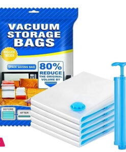 11.11 Sale vacuum storage Bag Packaging Bag For Vacuum Compression Storage Bag set of 6