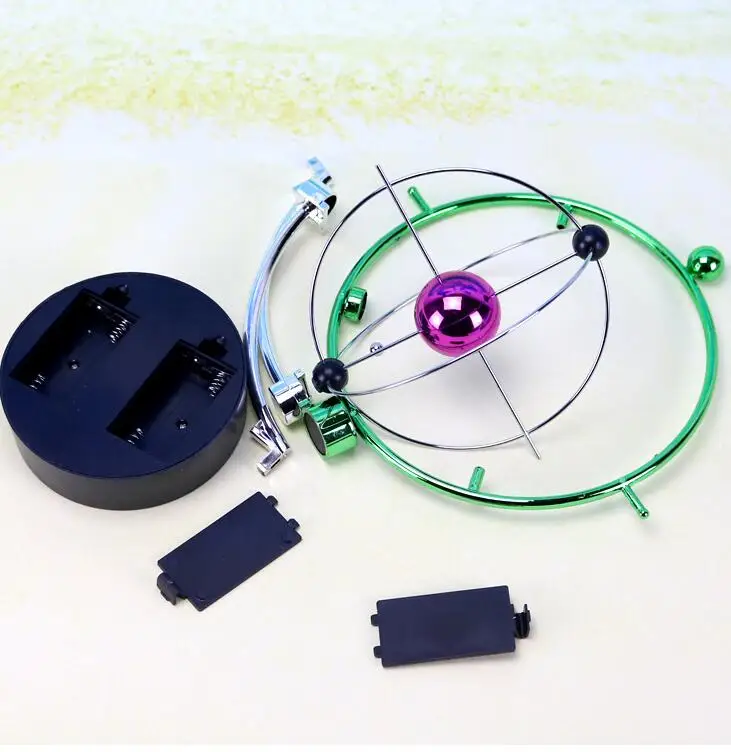 Rotary Balance Celestial Globe Magnetic Swing Kinetic Perpetual Motion Model Desk Decoration