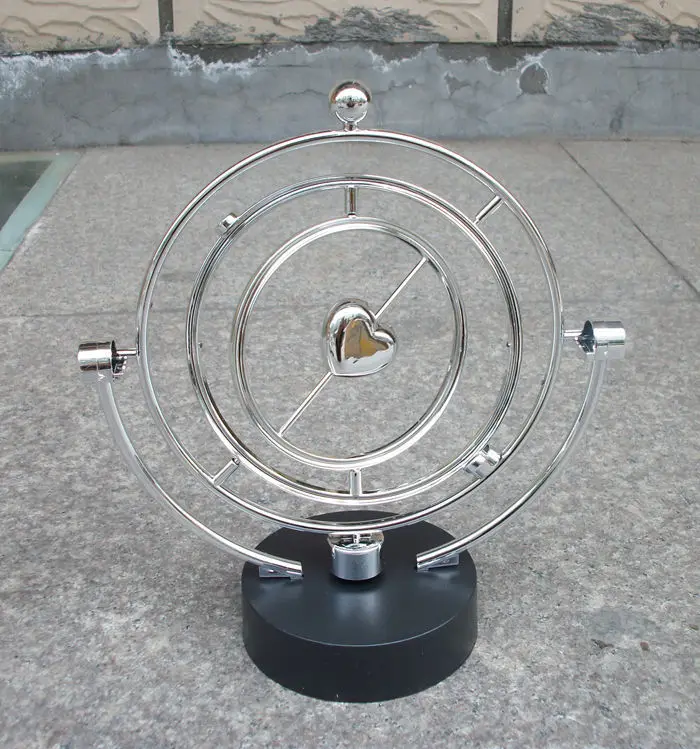 Rotary Balance Celestial Globe Magnetic Swing Kinetic Perpetual Motion Model Desk Decoration