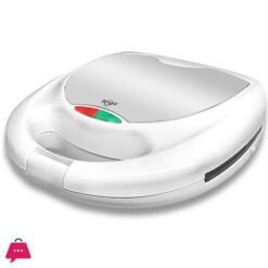 SANDWICH MAKER 2 Slice Steel Housing White  BSM-304