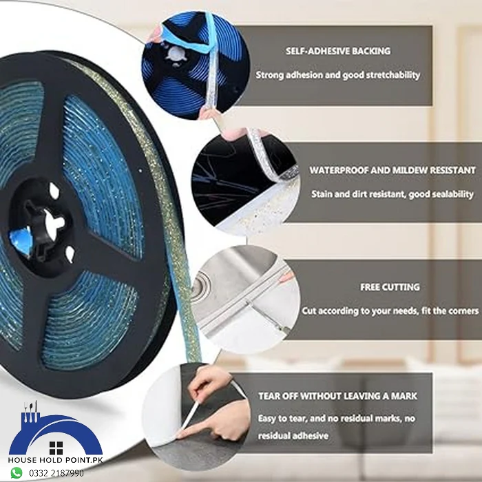 Self Adhesive Seam Gap Filling Tape 5 Meters