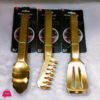 Shengya Stainless Steel Kabab Tong Golden 1-Pcs