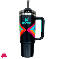 Stanley The Quencher H2.O Tumbler Black Hyper Geometry
