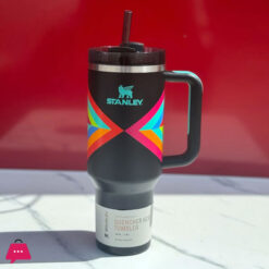 Stanley The Quencher H2.O Tumbler Black Hyper Geometry