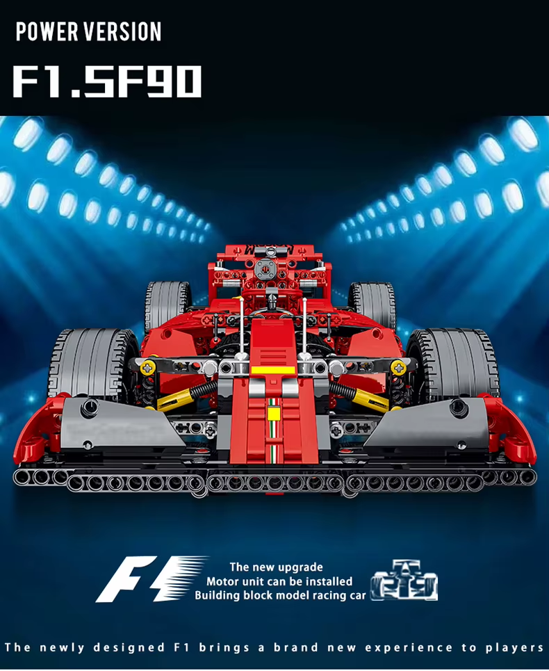 Technical App Remote Control Moter Power F1 Car Building Blocks Bricks Toys For Kids 4 Technical App Remote Control Moter Power F1 Car Building Blocks Bricks Toys For Kids