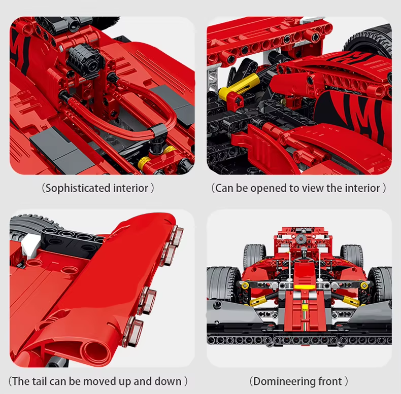 Technical App Remote Control Moter Power F1 Car Building Blocks Bricks Toys For Kids 13 Technical App Remote Control Moter Power F1 Car Building Blocks Bricks Toys For Kids