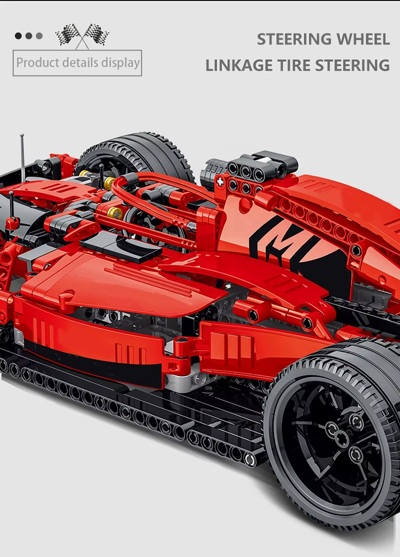 Technical App Remote Control Moter Power F1 Car Building Blocks Bricks Toys For Kids 15 Technical App Remote Control Moter Power F1 Car Building Blocks Bricks Toys For Kids