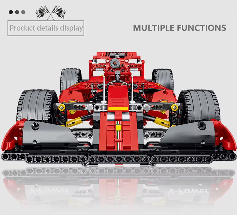 Technical App Remote Control Moter Power F1 Car Building Blocks Bricks Toys For Kids 12 Technical App Remote Control Moter Power F1 Car Building Blocks Bricks Toys For Kids