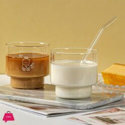 Transparent Glass Cup-Small Bottom Cup - Dessert Glass