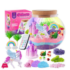 Unicorn Terrarium Kit For Girl Diy Kit Accessories Art And Craft