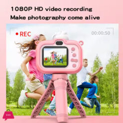 Unicorn Y6 Hd Dual-Camera Camera With Stand Dual-Lens Shooting Camera Children'S Toy Painting