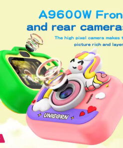 Unicorn Y6 Hd Dual-Camera Camera With Stand Dual-Lens Shooting Camera Children'S Toy Painting - Image 4