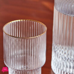 Vintage Optic 5-Piece Decanter Set Water Set