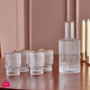 Vintage Optic 5-Piece Decanter Set Water Set