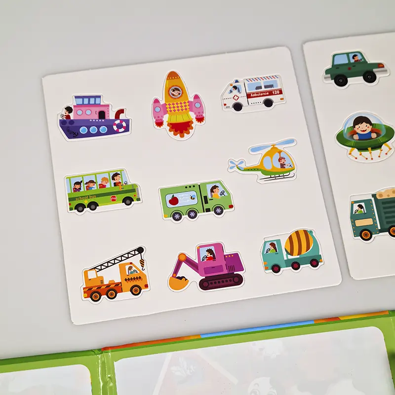 Water Coloring Book With Stickers