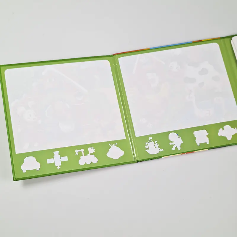 Water Coloring Book With Stickers