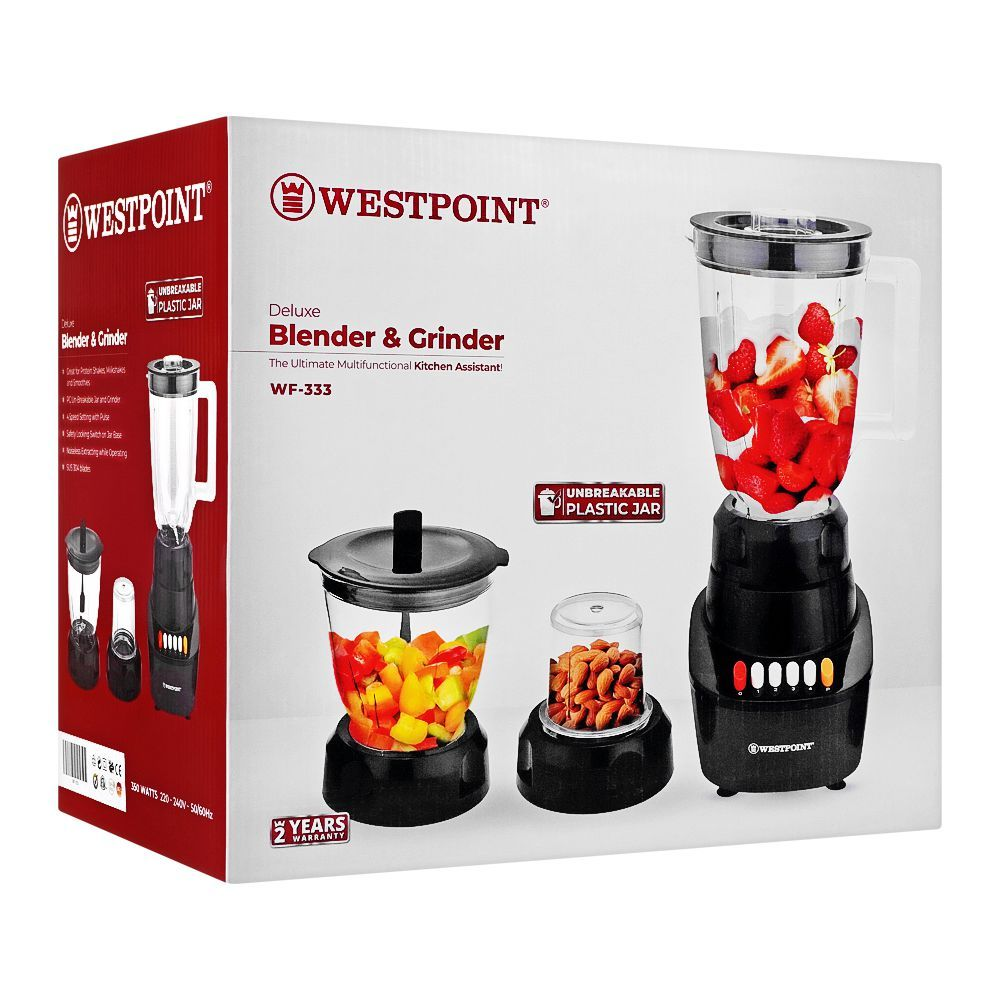 Westpoint Blender &Amp; Dry Mill 3 In 1 Wf-333