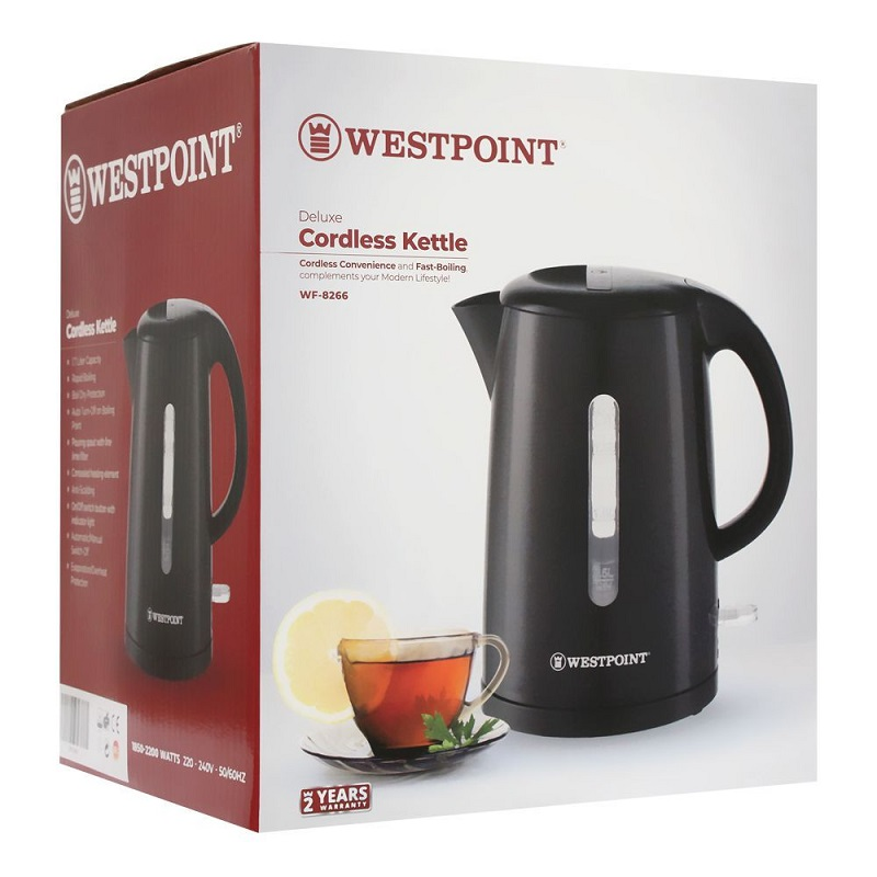 Westpoint Cordless Electric Kettle 1.7 Liter Wf-8266