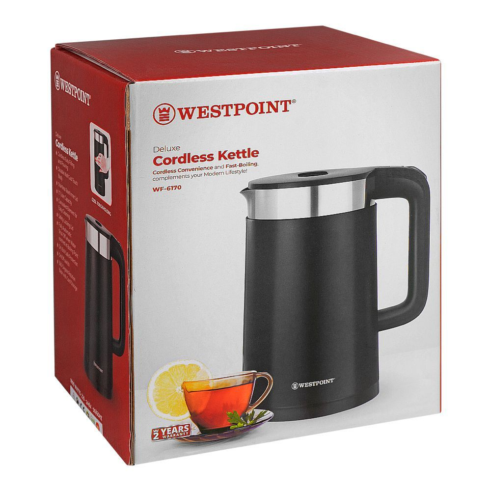 Westpoint Cordless Kettle 2 Liter Wf-6170