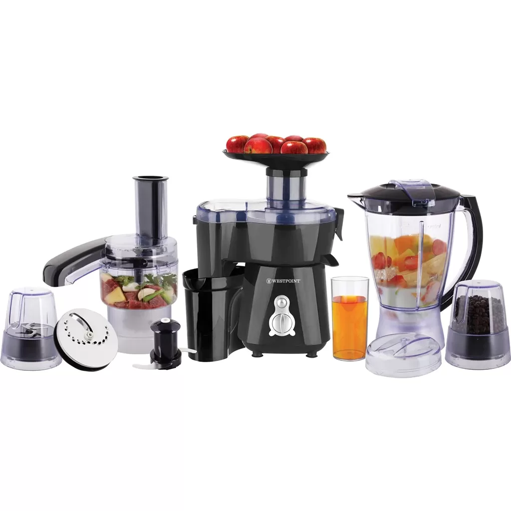 Westpoint Food Processor 9 In 1 Black Colour Wf-3804