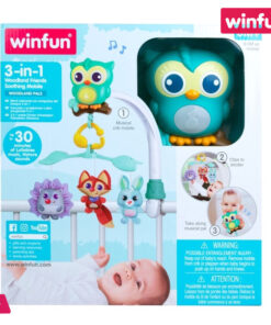 Winfun 3-in-1 Woodland Friends Soothing Mobile-720010