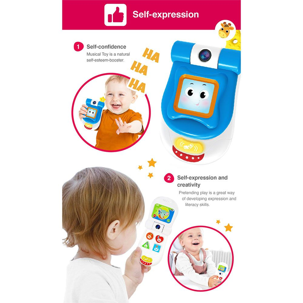 Winfun My Flip Up Sound Phone Basic - 0618 8 Winfun My Flip Up Sound Phone Basic - 0618