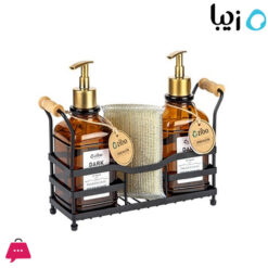 Ziba Sazan liquid Holder Set Bamboo Handle