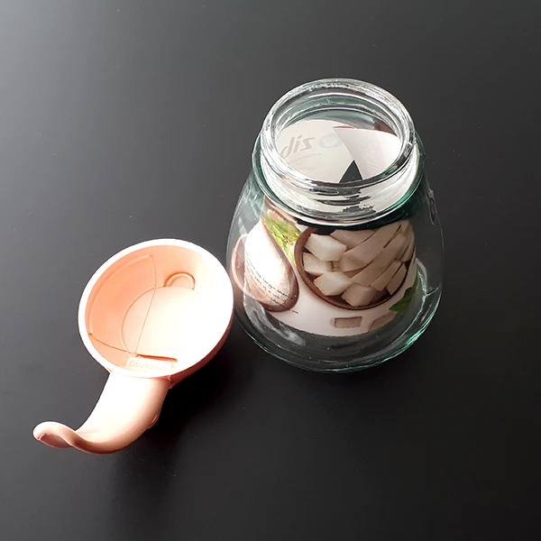 Ziba Sazan Pingu Sugar Container Rainbow 8X12X12