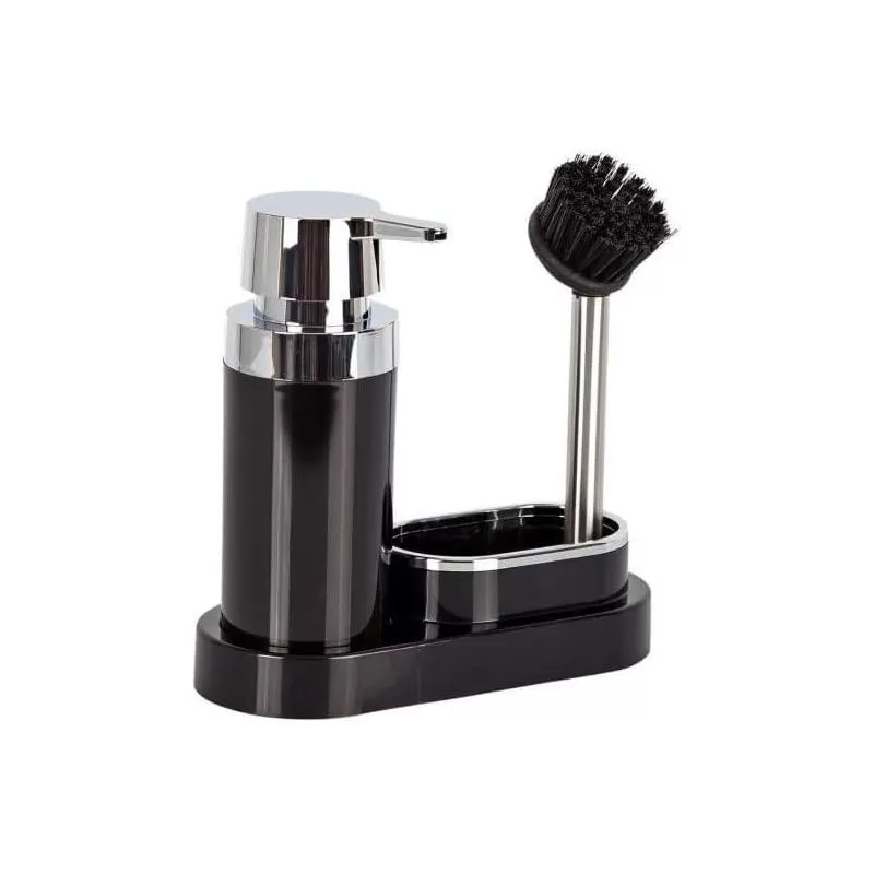Zibasazan Pompak Liquid Soap Dispenser And Brush