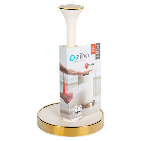 Zibasazan Roll Tissue Holder Panchi Golden