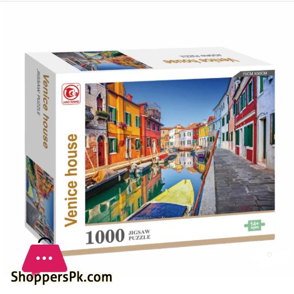 1000 Pieces Jigsaw Puzzle – Venice House 3 1000 Pieces Jigsaw Puzzle Venice House