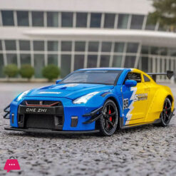 1:24 Nissan GTR Sport Simulation Alloy Model Sound Light with Smoke