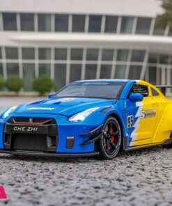 1:24 Nissan GTR Sport Simulation Alloy Model Sound Light with Smoke
