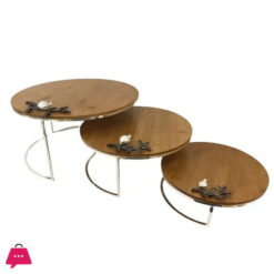 3 Piece Cake Stand 24,30,36 CM WB1101