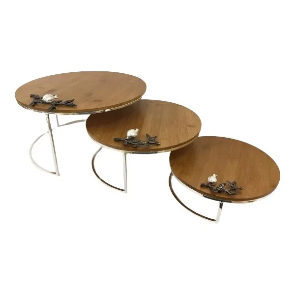3 Piece Cake Stand 24,30,36 Cm Wb1101