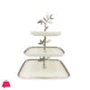 3 Tier Sweet Dish 6 Pcs WB1156