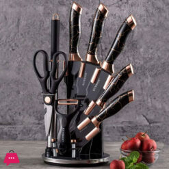 9 PCS Kitchen K-nife Set Professional Stainless Steel