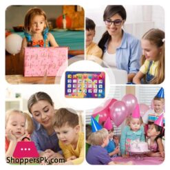 Childrens Learning Tablet 7-Inch Kids Smart Pad Ergonomic Alphabet Learning Preschool Learning Activities Touch &Amp; Learn Tablet