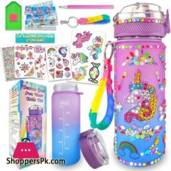 Decorate Your Own Water Bottle Kits for Girls DIY Arts and Crafts