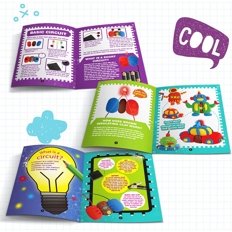 Electric Circuit For Kids 8-12 – Beginner Circuit Science Kit W/Conductive &Amp; Insulating Dough