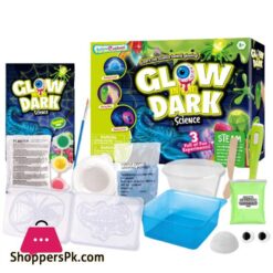 1Set Glowing Slime Multifunctional Stimulate Learning Curiosity Plastic Luminous Crystal Experiment Set for Home