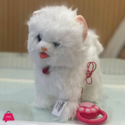 Interactive Cat on A Leash Walks Sound Recording -  Cat Toy